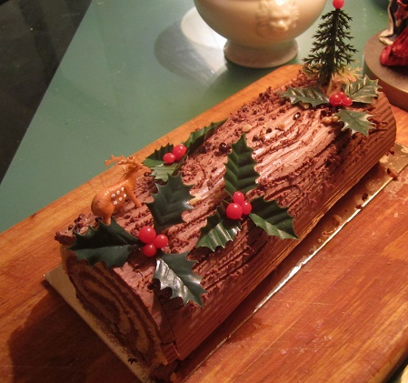 buche de noel vegan chocolat